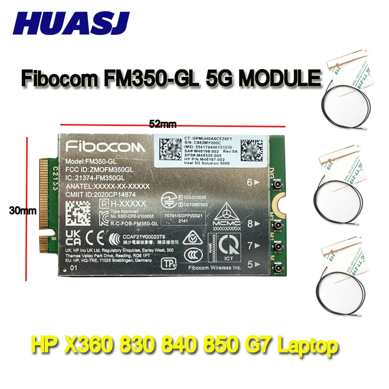 Huasj fibocom FM350-GL  5G ַ 5000  M2, 5G..